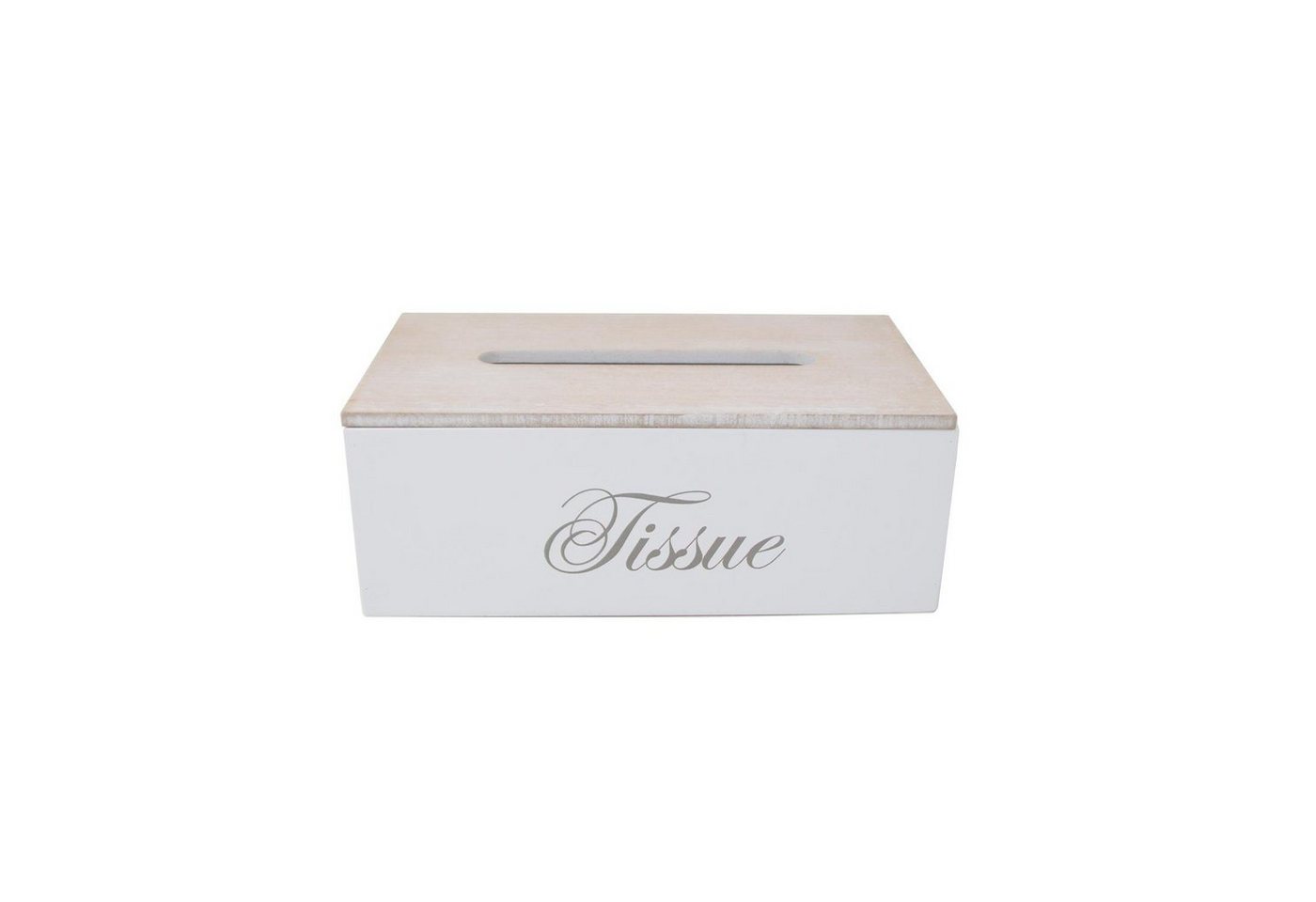 DRULINE Aufbewahrungsbox Taschentuchbox aus Holz 25 x 9,5 x 14 cm von DRULINE