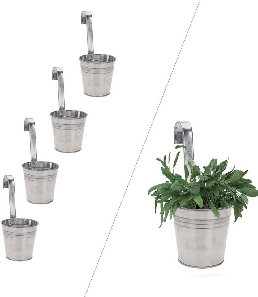 DRULINE Feuerzeug DRULINE 6er Set Hängetopf Blumentopf Blumenübertopf Pflanztopf Übertop von DRULINE