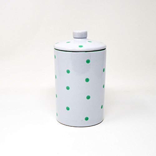 DRULINE DOTS Kombiservice White: Vorratsdose Weiss/Mint von DRULINE