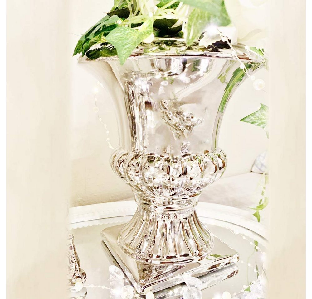 DRULINE Dekovase Keramik Vase Blumenvase Modern-Vintage Design von DRULINE