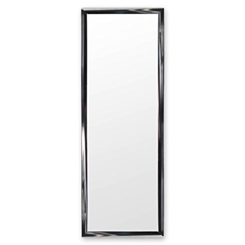 DRULINE Türspiegel Tür Spiegel Hängespiegel Rahmenspiegel Silber Hochglanz 35x95cm (5 Stück) von DRULINE