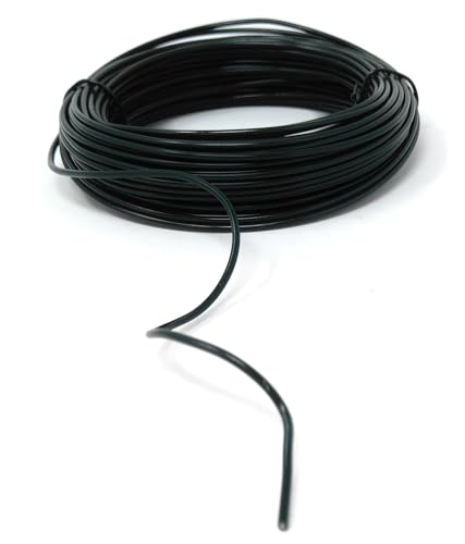 20 m grüner Gartendraht, 2 mm dick, kunststoffbeschichteter Mehrzweck-Bindedraht für Pflanzen, Zäune, Rankgitter und allgemeine Gartenverwendung 20 m grüner Gartendraht, 2 mm dick, kunststoffbeschichteter Mehrzweck-Bindedraht für Pflanzen, Zäune, Rankgitter und allgemeine Gartenverwendung von DRUT