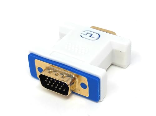 DRUT VGA 15-poliger Stecker auf Stecker Adapter – SVGA Gender Changer für Monitor, Projektor, Grafikkarte – Konvertieren Sie Buchse auf Stecker, verbinden oder verlängern Sie VGA-Kabel DRUT VGA 15-poliger Stecker auf Stecker Adapter – SVGA Gender Changer für Monitor, Projektor, Grafikkarte – Konvertieren Sie Buchse auf Stecker, verbinden oder verlängern Sie VGA-Kabel von DRUT
