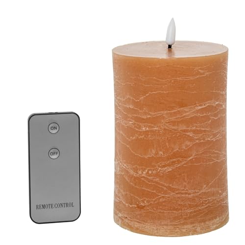 4er Set LED-Wachskerzen mit Fernbedienung Bonbonfarben, 10 x 10 x 20 cm 4er Set LED-Wachskerzen mit Fernbedienung Bonbonfarben, 10 x 10 x 20 cm von DRW
