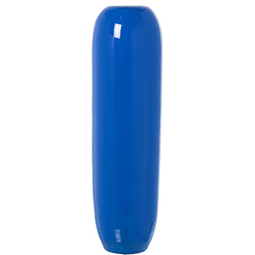 DRW Bodenvase aus Keramik in glänzendem Blau, 80 x 21 x 21 cm DRW Bodenvase aus Keramik in glänzendem Blau, 80 x 21 x 21 cm von DRW