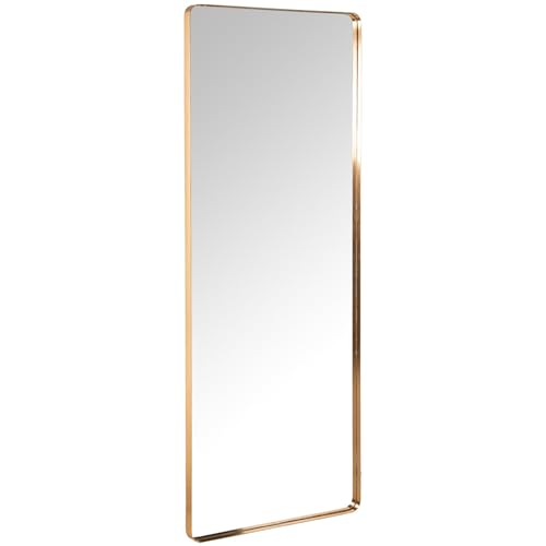 DRW 72169 Rechteckiger Wandspiegel aus vergoldetem Metall, 60 x 3,5 x 160 cm, Gold, Medidas: 60x3,5x160cm DRW 72169 Rechteckiger Wandspiegel aus vergoldetem Metall, 60 x 3,5 x 160 cm, Gold, Medidas: 60x3,5x160cm von DRW