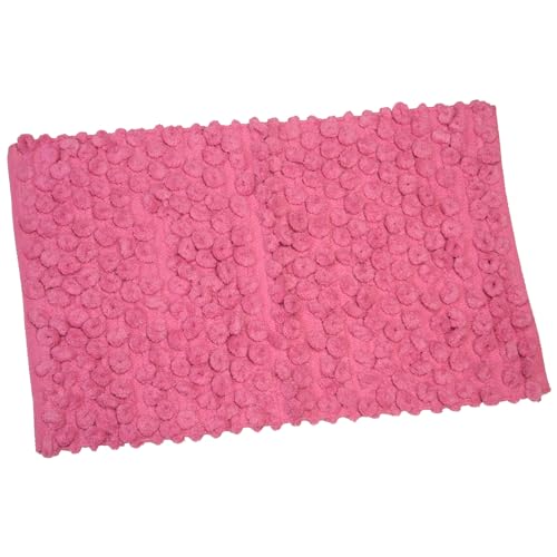 DRW Badematte, Rosa, rutschfest, ultraweich, 70 x 45 cm von DRW