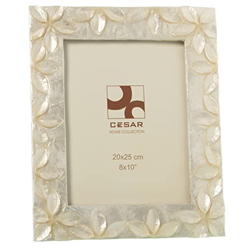 DRW Bilderrahmen, Perlmutt, Beige, für 20 x 25 cm Foto DRW Bilderrahmen, Perlmutt, Beige, für 20 x 25 cm Foto von DRW