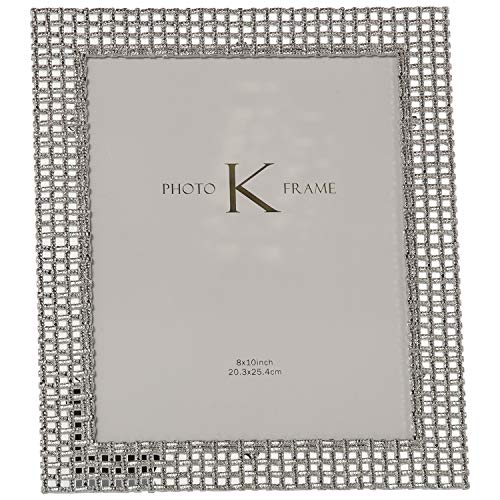 DRW Bilderrahmen aus Metall für Fotos 20 x 25 cm Silber 20 x 25 cm DRW Bilderrahmen aus Metall für Fotos 20 x 25 cm Silber 20 x 25 cm von DRW