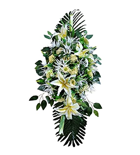 DRW Blumenzentrum gelb verlängert, 120 cm, bunt von DRW