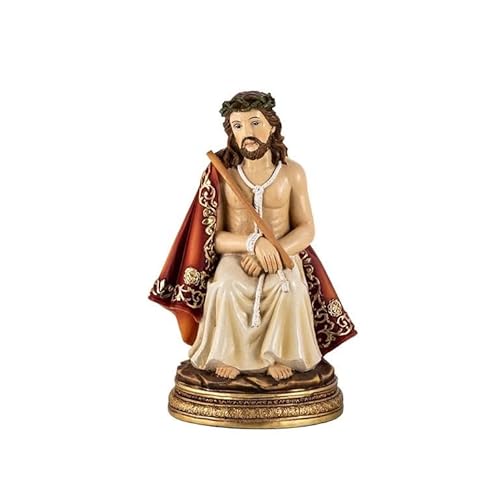 DRW ECCE Homo Figur aus Kunstharz, handbemalt, 20 cm DRW ECCE Homo Figur aus Kunstharz, handbemalt, 20 cm von DRW