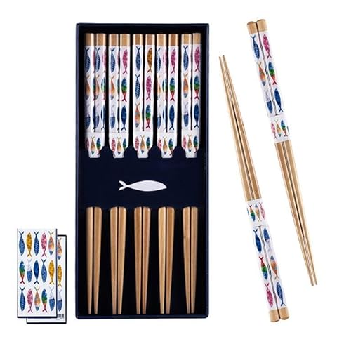 DRW Essstäbchen-Set für Sardinen, 5 Essstäbchen, 27 cm DRW Essstäbchen-Set für Sardinen, 5 Essstäbchen, 27 cm von DRW