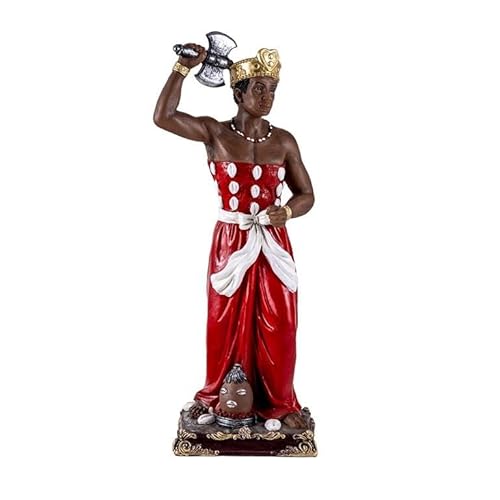 DRW Figur Chango Grande Orisha Major aus Kunstharz, handbemalt, 30 cm von DRW