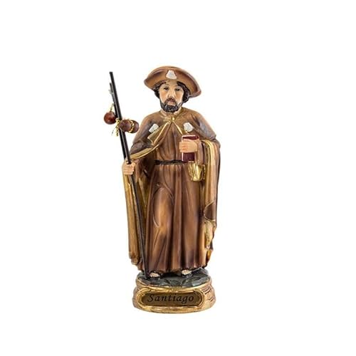 DRW Figur Santiago Peregrino Harz handbemalt, 12 cm DRW Figur Santiago Peregrino Harz handbemalt, 12 cm von DRW