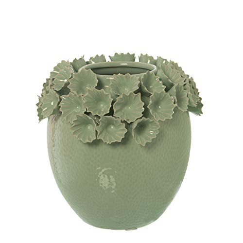 DRW Grüne Keramik-Tischvase von DRW