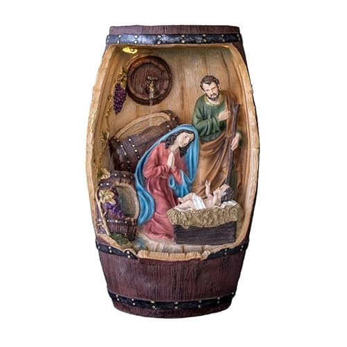DRW Klassisches Geheimnis in einem Fass mit Brunnen, 1 Stück, aus Kunstharz, handbemalt, 53 x 35 x 86 cm DRW Klassisches Geheimnis in einem Fass mit Brunnen, 1 Stück, aus Kunstharz, handbemalt, 53 x 35 x 86 cm von DRW