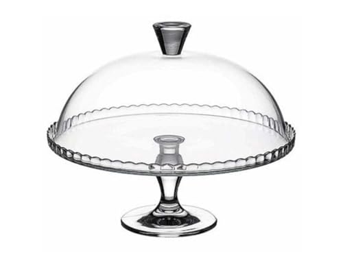 DRW Kuchenständer mit Glasglocke, transparent, 32,5 cm Durchmesser DRW Kuchenständer mit Glasglocke, transparent, 32,5 cm Durchmesser von DRW