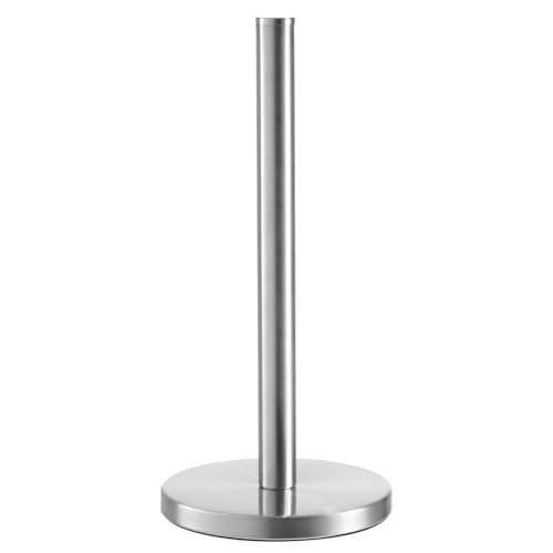 DRW Küchenrollenhalter aus mattem Stahl, 15 x 15 x 32 cm von DRW