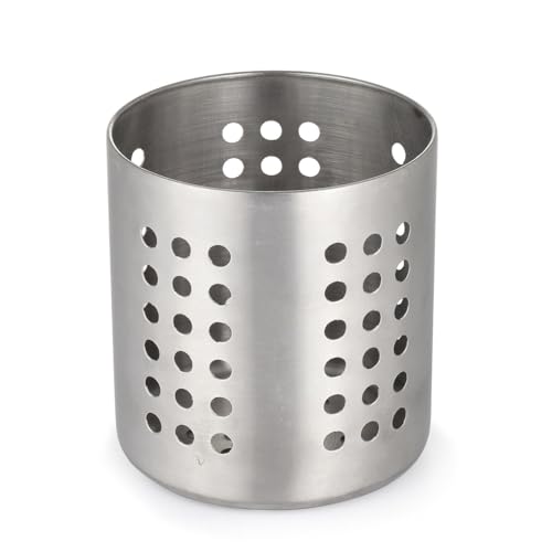 DRW Küchenutensilienhalter aus mattem Stahl, 12 x 12 x 13 cm DRW Küchenutensilienhalter aus mattem Stahl, 12 x 12 x 13 cm von DRW