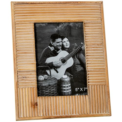 DRW MDF-Bilderrahmen für Fotos von 15 x 20 cm, natur, 20 x 25 cm DRW MDF-Bilderrahmen für Fotos von 15 x 20 cm, natur, 20 x 25 cm von DRW