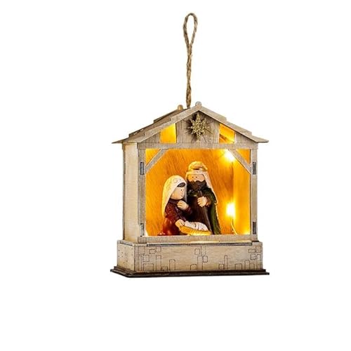 DRW Mysterium Geburt in Laterne als Holzportal zum Aufhängen 14 cm, bunt DRW Mysterium Geburt in Laterne als Holzportal zum Aufhängen 14 cm, bunt von DRW