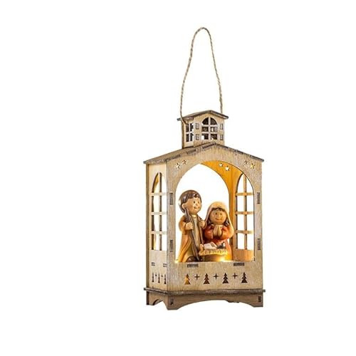 DRW Mysterium Geburt in Laterne als Holzportal zum Aufhängen 18 cm, bunt DRW Mysterium Geburt in Laterne als Holzportal zum Aufhängen 18 cm, bunt von DRW