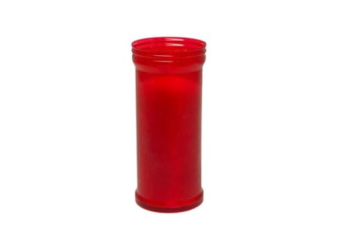 DRW Packung mit 12 roten Kerzen, 13,5 cm hoch DRW Packung mit 12 roten Kerzen, 13,5 cm hoch von DRW