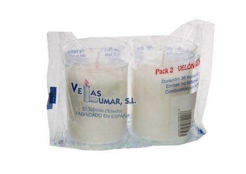 DRW Packung mit 48 transparenten weißen Kerzen, 36 Stunden Brenndauer DRW Packung mit 48 transparenten weißen Kerzen, 36 Stunden Brenndauer von DRW