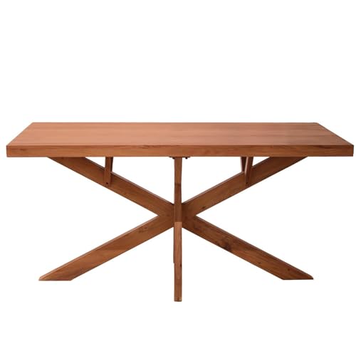 DRW Rechteckiger Esstisch aus Holz in Natur, 40 x 40 x 40 cm DRW Rechteckiger Esstisch aus Holz in Natur, 40 x 40 x 40 cm von DRW