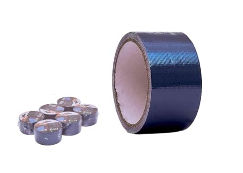 DRW Reparaturband für Planen, Dunkelblau, glänzend, 6 Stück, 50 mm x 5 m DRW Reparaturband für Planen, Dunkelblau, glänzend, 6 Stück, 50 mm x 5 m von DRW