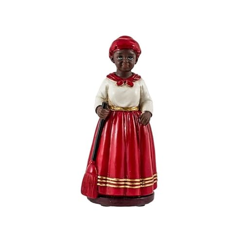 DRW Madama-Figur mit roter Orinse aus handbemaltem Harz. Die Madama ist der Geist Einer Alten Sklavin, die eine beschworene Frau ist, 7 x 6 x 15 cm DRW Madama-Figur mit roter Orinse aus handbemaltem Harz. Die Madama ist der Geist Einer Alten Sklavin, die eine beschworene Frau ist, 7 x 6 x 15 cm von DRW