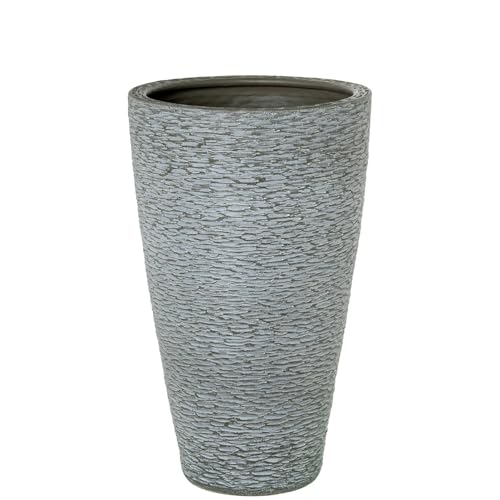 DRW Runder Blumentopf aus Keramik, Grün, 36 x 36 x 60 cm DRW Runder Blumentopf aus Keramik, Grün, 36 x 36 x 60 cm von DRW