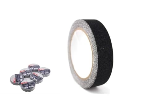 DRW Rutschfestes Klebeband, schwarz, 6 Stück, 25 mm x 5 m DRW Rutschfestes Klebeband, schwarz, 6 Stück, 25 mm x 5 m von DRW