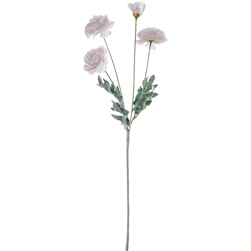 DRW Set mit 12 Blumensträußen aus Polyester in Rosa, 1 x 1 x 58 cm von DRW