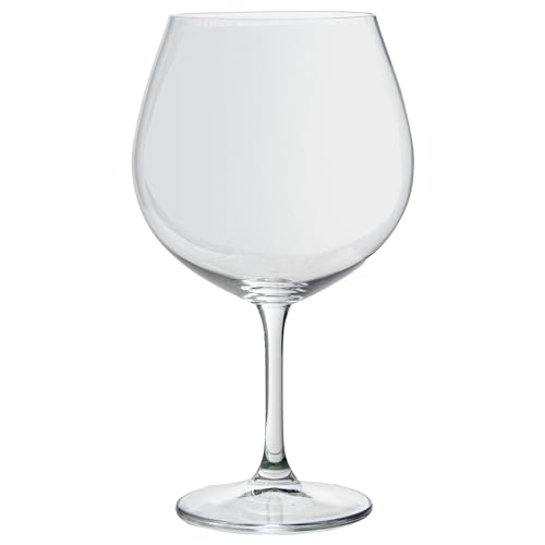 DRW Set mit 2 Gin-Tonic böhmischem Glas, 820 ml, transparent, 12 x 12 x 21 cm, durchsichtig, Medidas: 12x12x21 cm von DRW