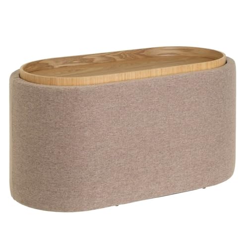 DRW Sitzsack Arcon aus Stoff und MDF in Beige DRW Sitzsack Arcon aus Stoff und MDF in Beige von DRW