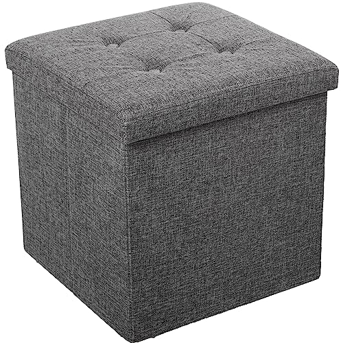 DRW Sitzsack zum Aufkleben, aus Polyester, Dunkelgrau, 45 x 45 x 45 cm von DRW