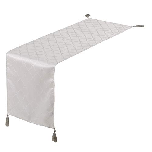 DRW Tischläufer Beige 150 x 40 cm, 140 x 50 cm von DRW