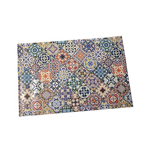 DRW Vinylteppich mit Mosaik, 60 x 90 cm von DRW