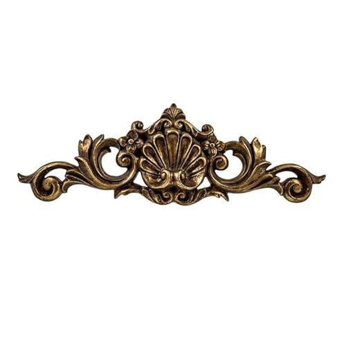 DRW Wanddekoration mit Blumen aus Kunstharz, goldfarben, 60 x 20 cm DRW Wanddekoration mit Blumen aus Kunstharz, goldfarben, 60 x 20 cm von DRW