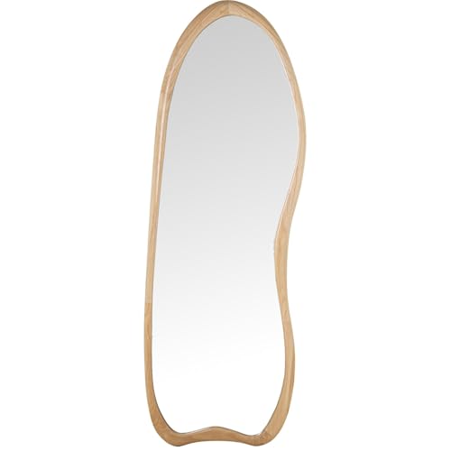 DRW Wandspiegel in Form von Naturholz, 61 x 3 x 180 cm von DRW