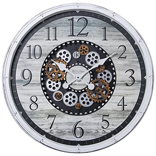 DRW Wanduhr, rund, Acryl, mit Bewegung, 76 x 8,5 cm DRW Wanduhr, rund, Acryl, mit Bewegung, 76 x 8,5 cm von DRW