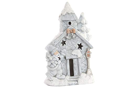DRW Weihnachtsmann aus Kunstharz, mit LED-Lichtern, 35 x 20 x 51 cm DRW Weihnachtsmann aus Kunstharz, mit LED-Lichtern, 35 x 20 x 51 cm von DRW