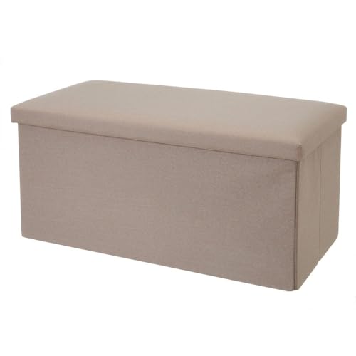 Faltbarer Sitzsack aus MDF und Stoff in Taupe Faltbarer Sitzsack aus MDF und Stoff in Taupe von DRW