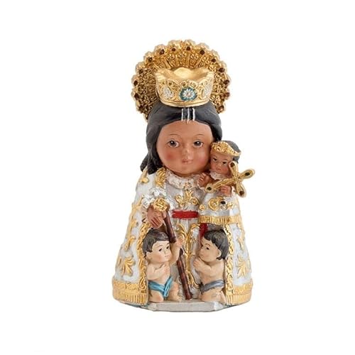 DRW Figur Jungfrau der Desamparaten Kinder, handbemalt, Harz, 9 cm DRW Figur Jungfrau der Desamparaten Kinder, handbemalt, Harz, 9 cm von DRW