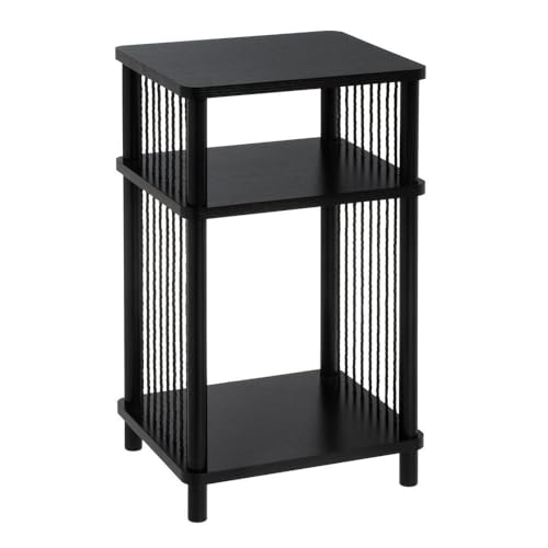 Rincon-Tisch aus MDF und Metall in Schwarz Rincon-Tisch aus MDF und Metall in Schwarz von DRW