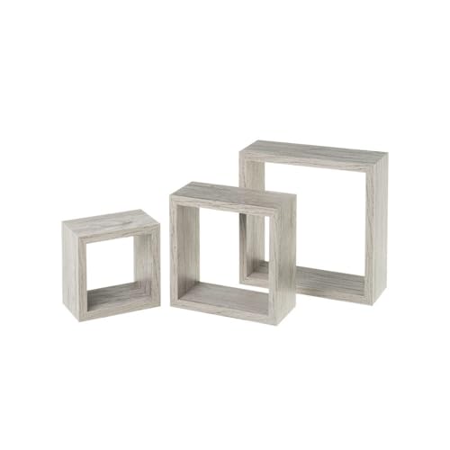 Set mit 3 MDF-Einlegeböden in Grau von DRW