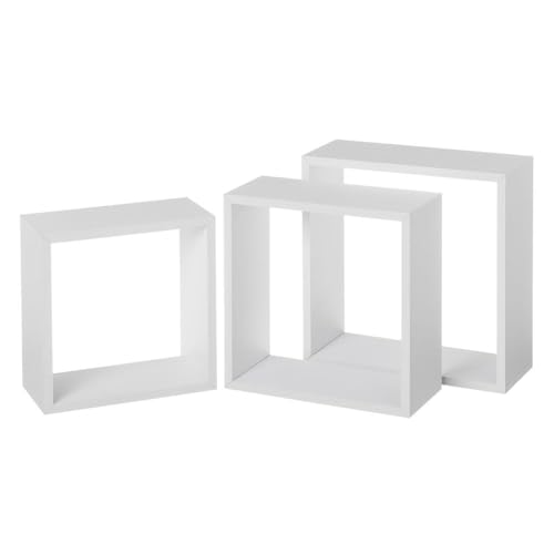 Set mit 3 MDF-Einlegeböden in Weiß von DRW