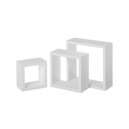 Set mit 3 MDF-Einlegeböden in Weiß von DRW
