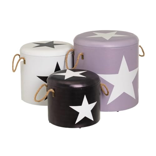 Set mit 3 Sitzsäcken Arcon aus PU und MDF in Weiß und Natur Set mit 3 Sitzsäcken Arcon aus PU und MDF in Weiß und Natur von DRW